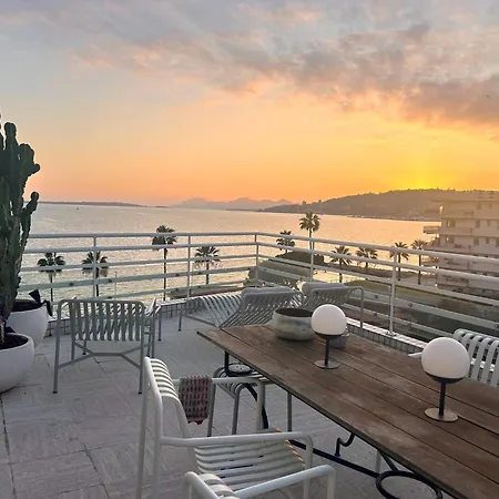 Appartamento Riviera Rooftop - Front De Avec Terrasse Dans Le Centre Antibes