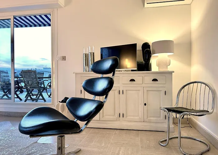 公寓 Riviera Rooftop - Front De Avec Terrasse Dans Le Centre